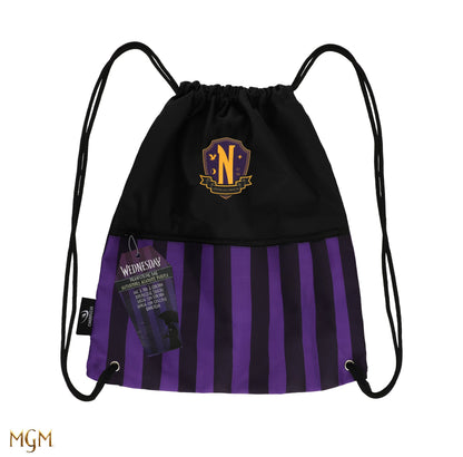 Nevermore Academy Drawstring Backpack
