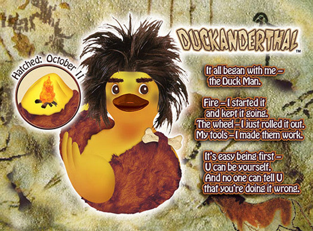 Duckanderthal® Neanderthal Duck
