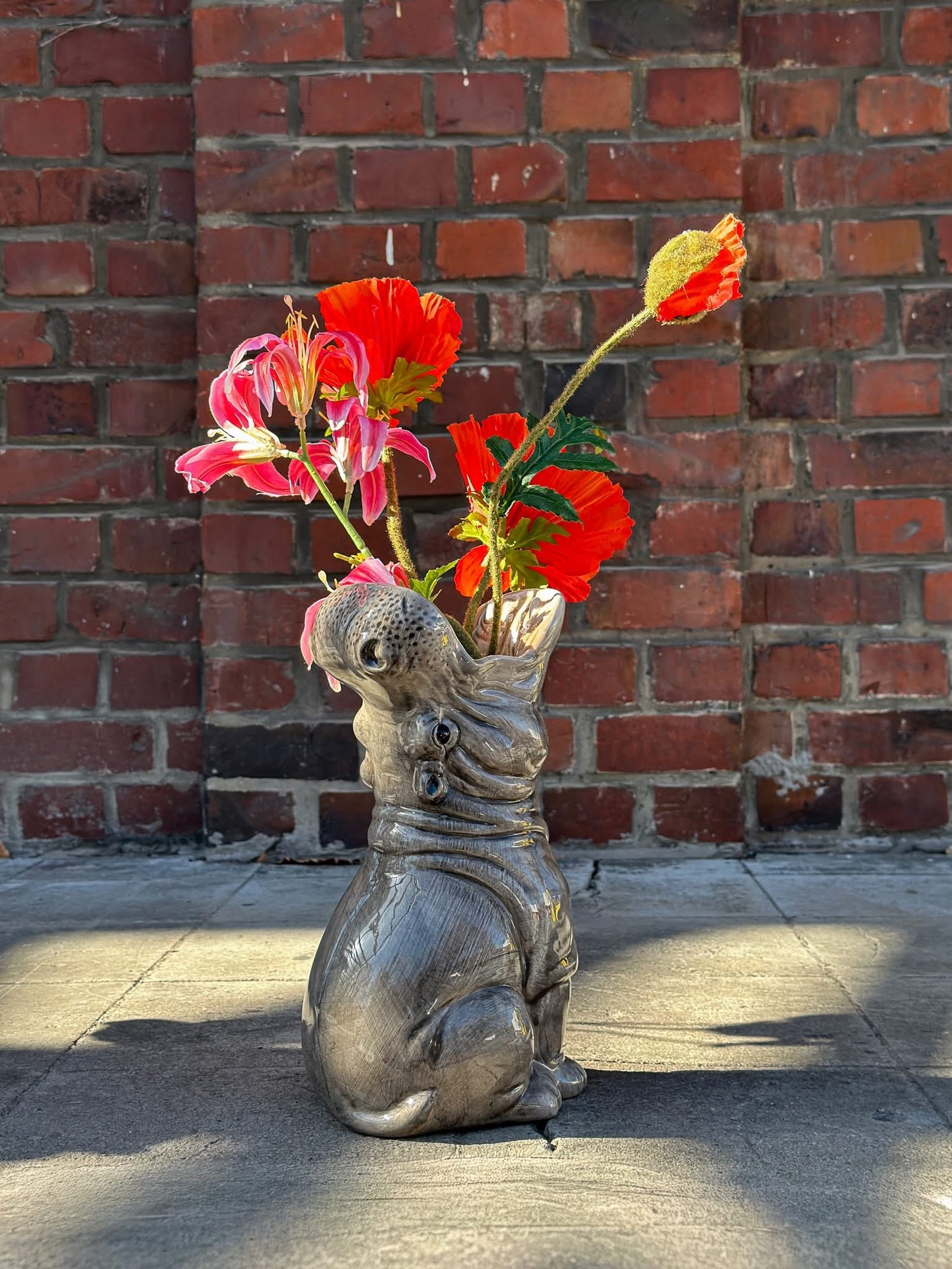 Small Hungry Hippo Vase