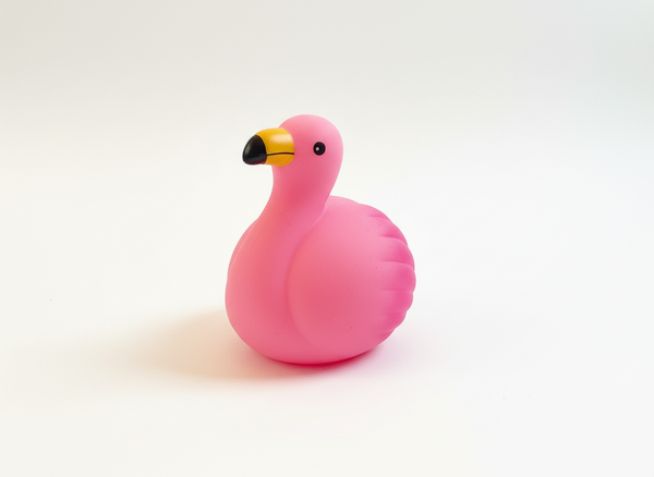 Light-Up Pink Flamingo Bath Toy