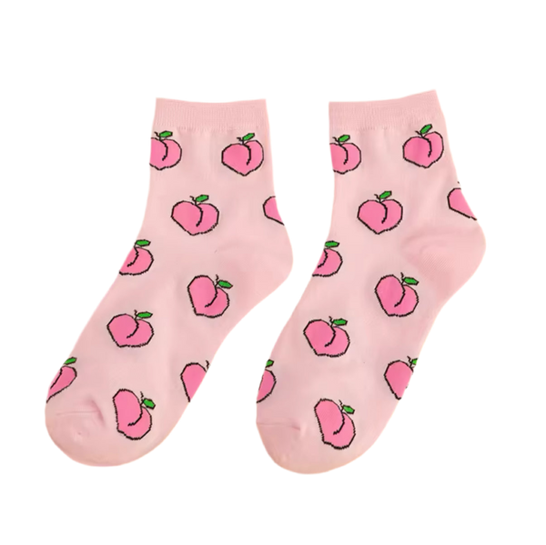 Pink Peach Socks