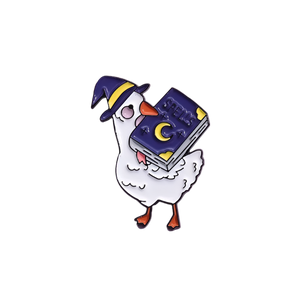 White Wizard Duck Pin