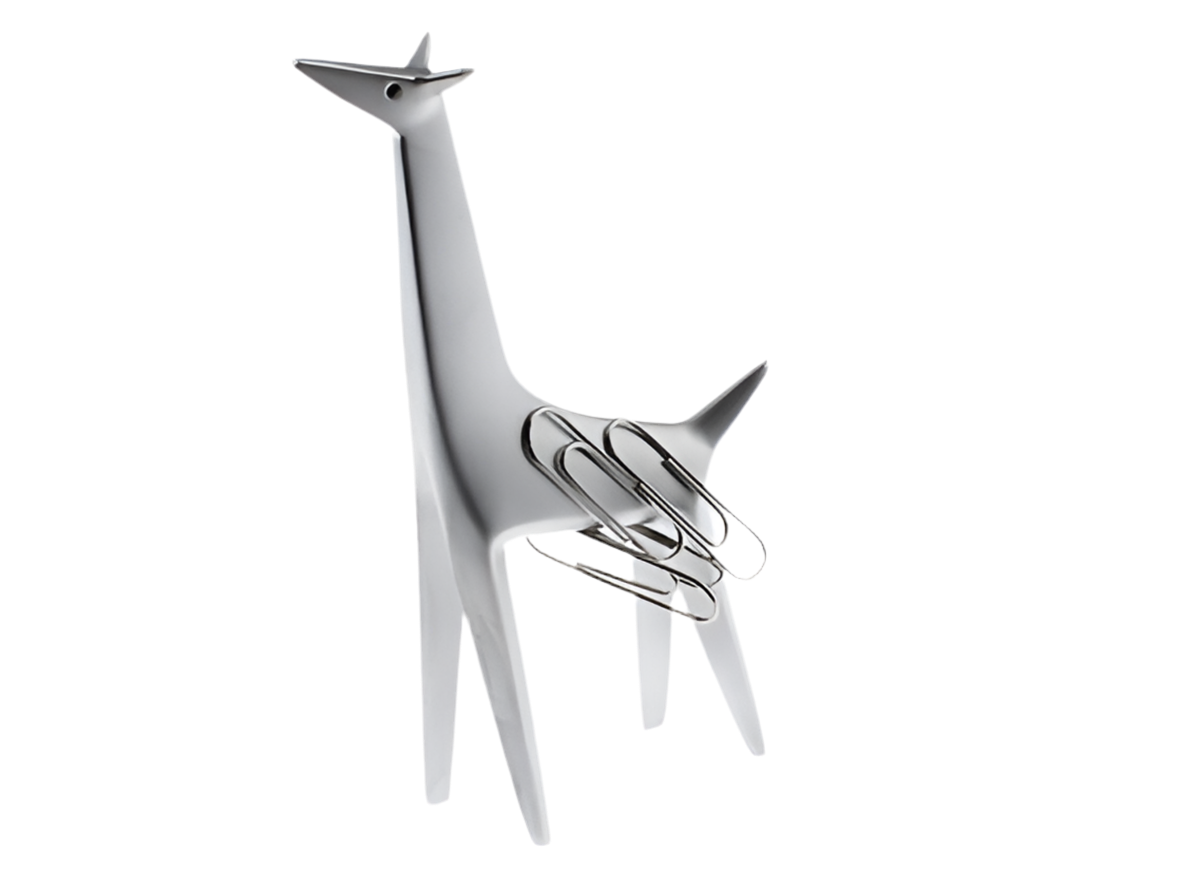 Magnete a forma di graffetta a forma di giraffa