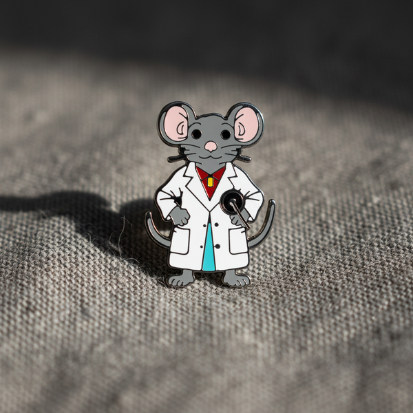 Doctor Mouse Pin