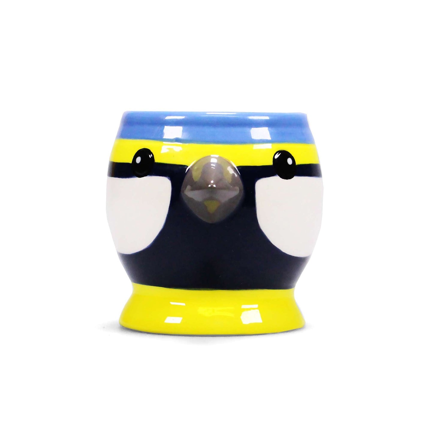 RSPB blue tit egg cup bird