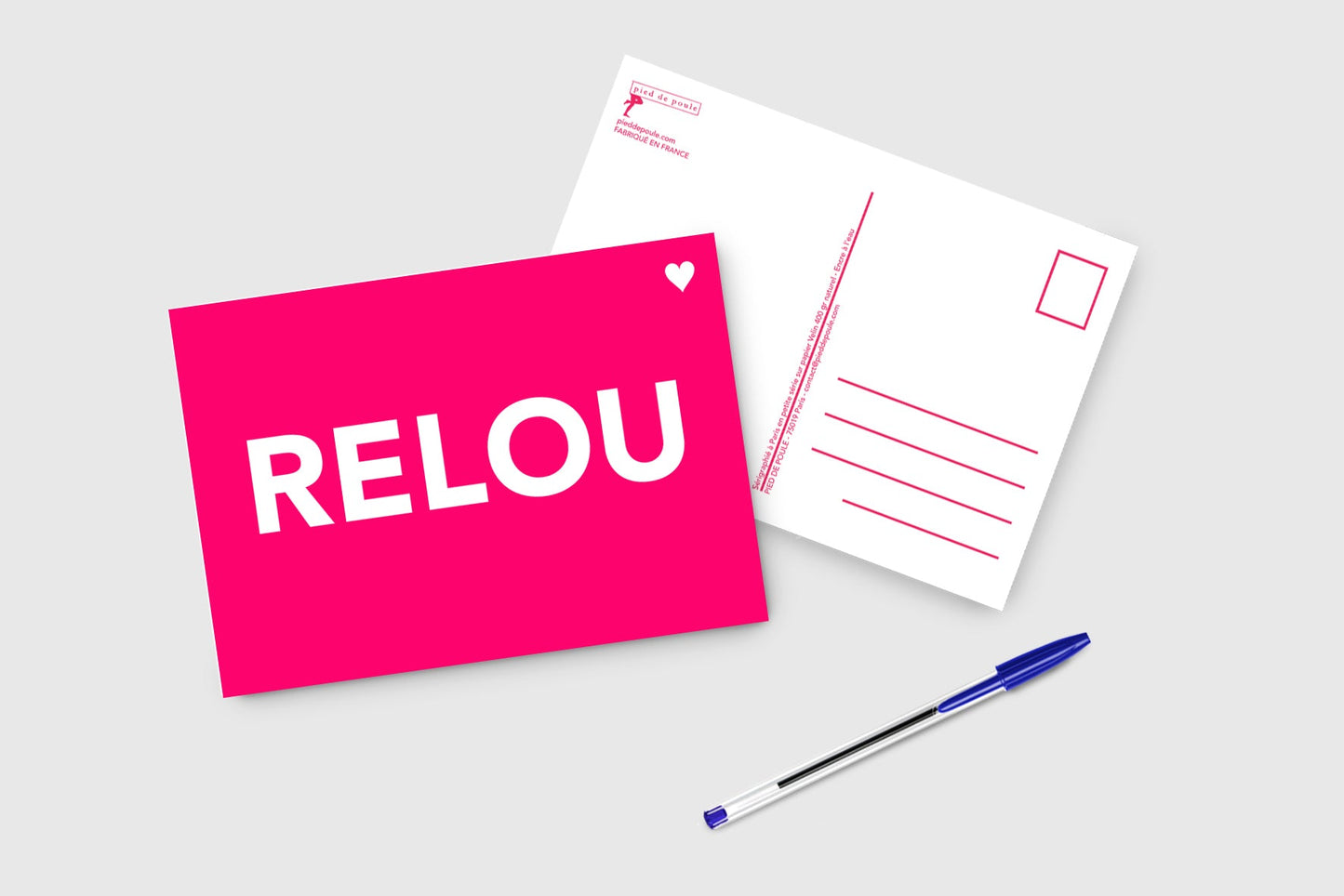 Carte Fluo Relou