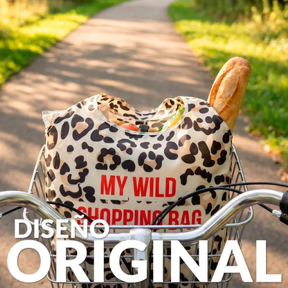 Sac de Courses Pliable « My wild shopping bag » – Fisura – vue 3