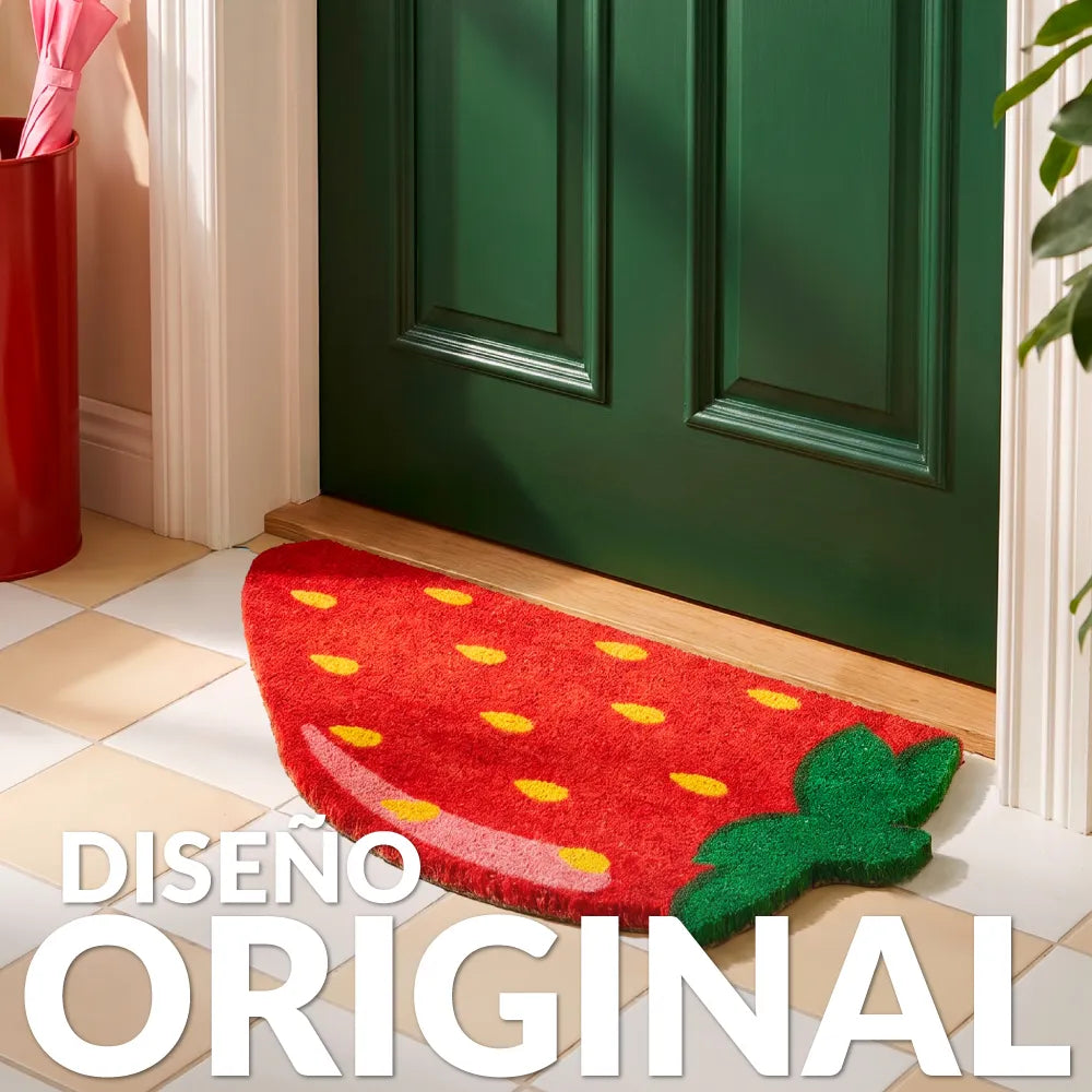 Strawberry doormat
