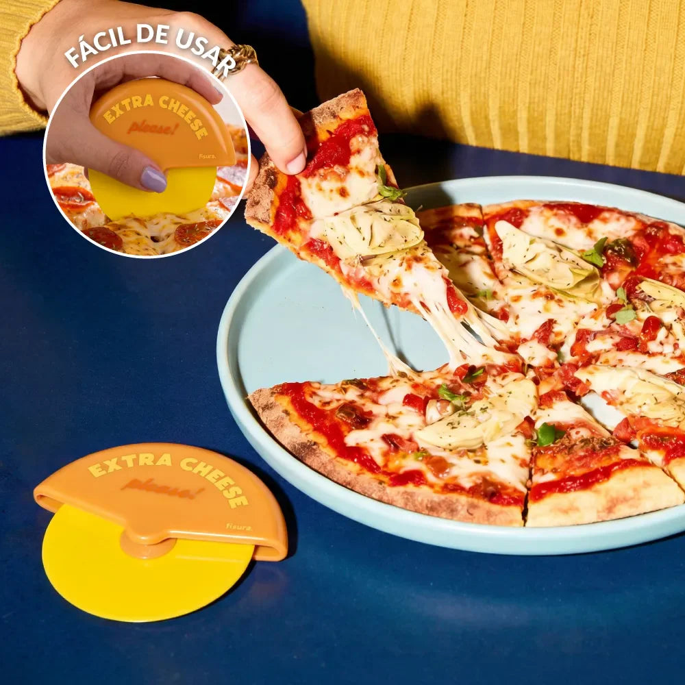 Coupe-Pizza « Extra cheese, please » – Fisura – vue 3