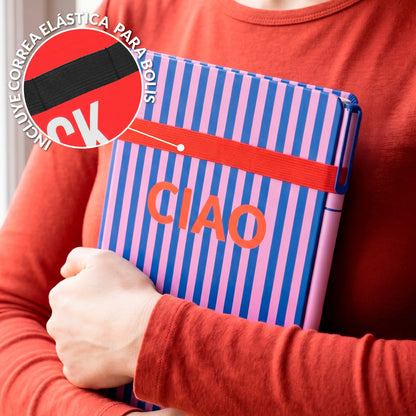 Carnet A5 « Ciao » – Fisura – vue 3