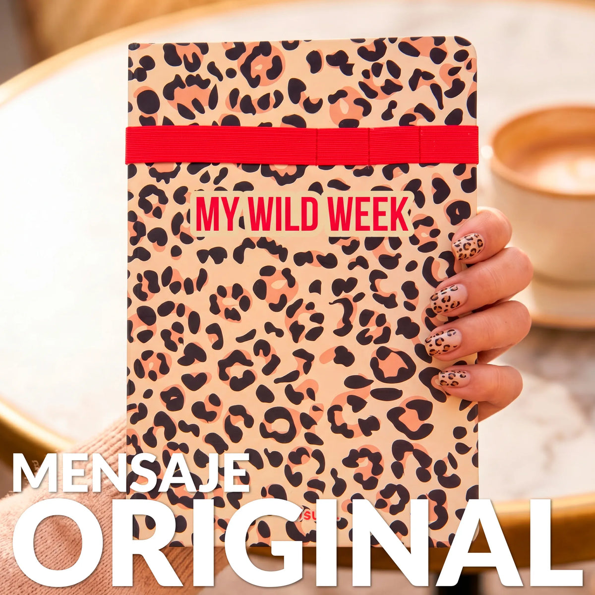 Carnet A5 « My wild week »