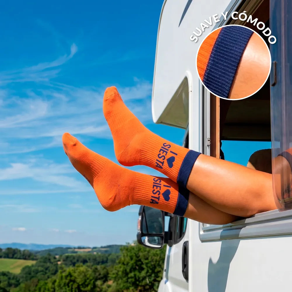 Chaussettes Unisexes « I love siesta »