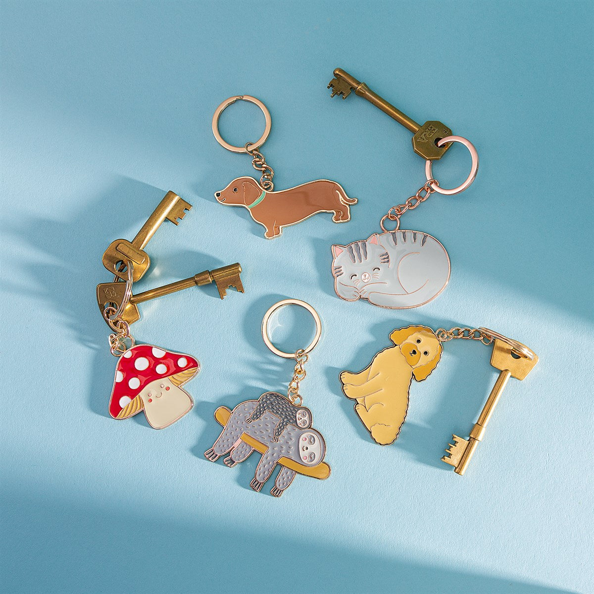 Dachshund Keychain