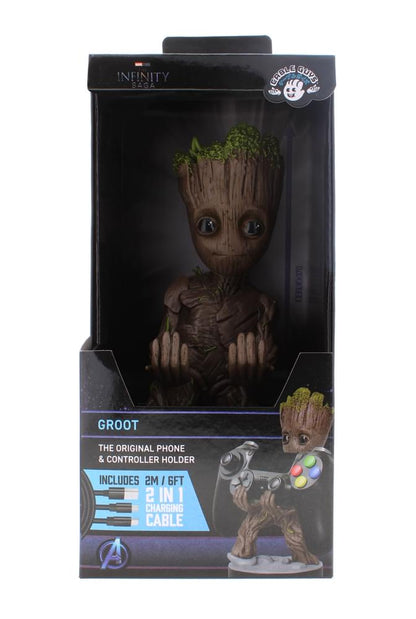 Groot Cable Guy Phone and Controller Holder Guardians of the Galaxy - Groot