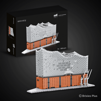 BRIXIES Plus Luxury Limited Edition 2017 pieces worldwide - Elbphilharmonie
