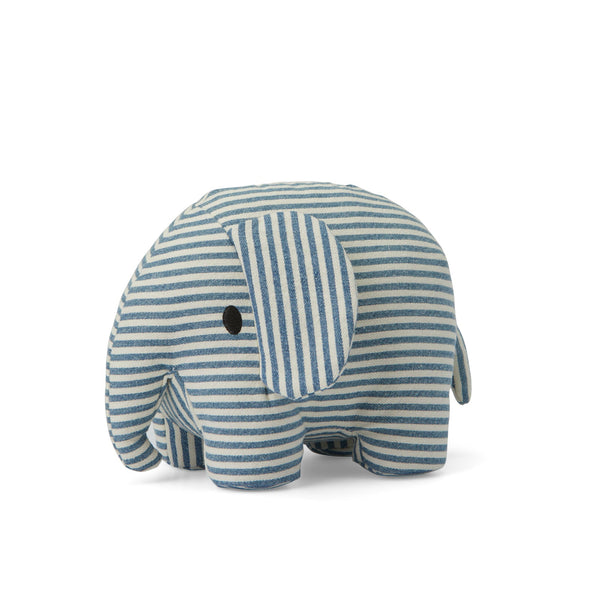 Peluche Éléphant Denim Stripe