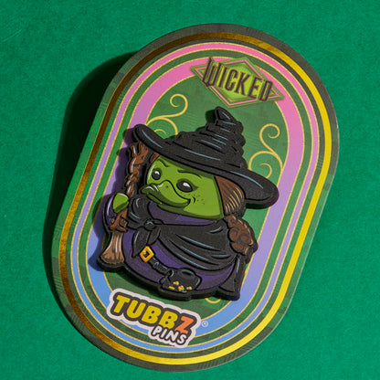 TUBBZ Wicked Elphaba – Ansteck-Pin aus Gummi