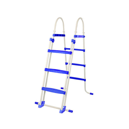 Frame Pool - Dark Blue/White - Essence - With Filter Pump & Stairs - 400 x 200 x 100 cm