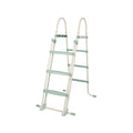 Pool Stairs Plastic - Green - 107 cm