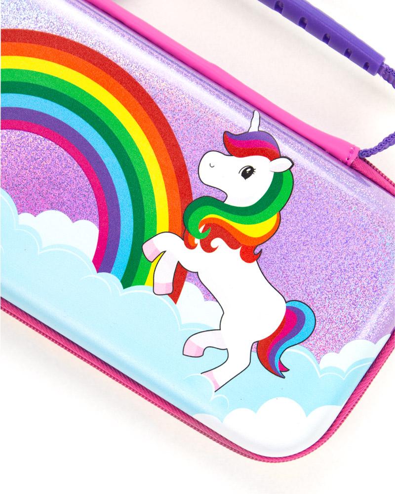 Custodia per Nintendo Switch Lite a forma di unicorno