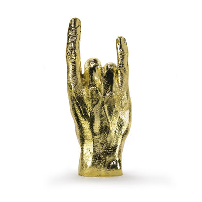 Main You Rock Sculpture - Gold