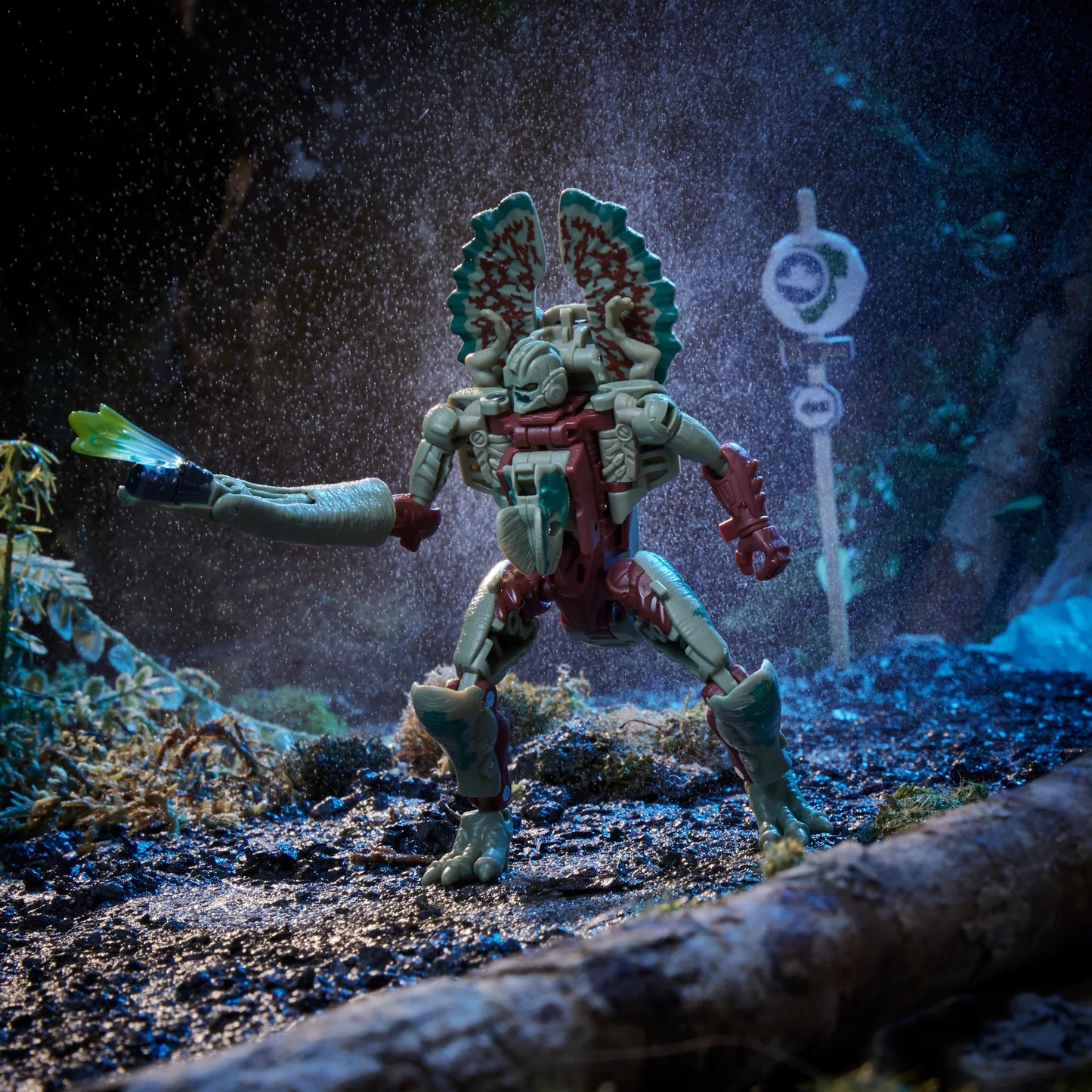 Transformers Collaborative Jurassic Park x Transformers Dilophocon et Autobot JP12