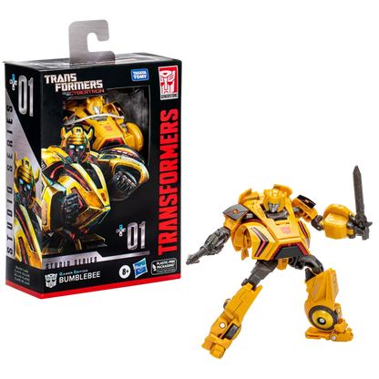 Transformers Generations Studio Series Deluxe 01 Gamer Edition Bumblebee