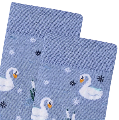 Chaussettes Cygnes Blancs
