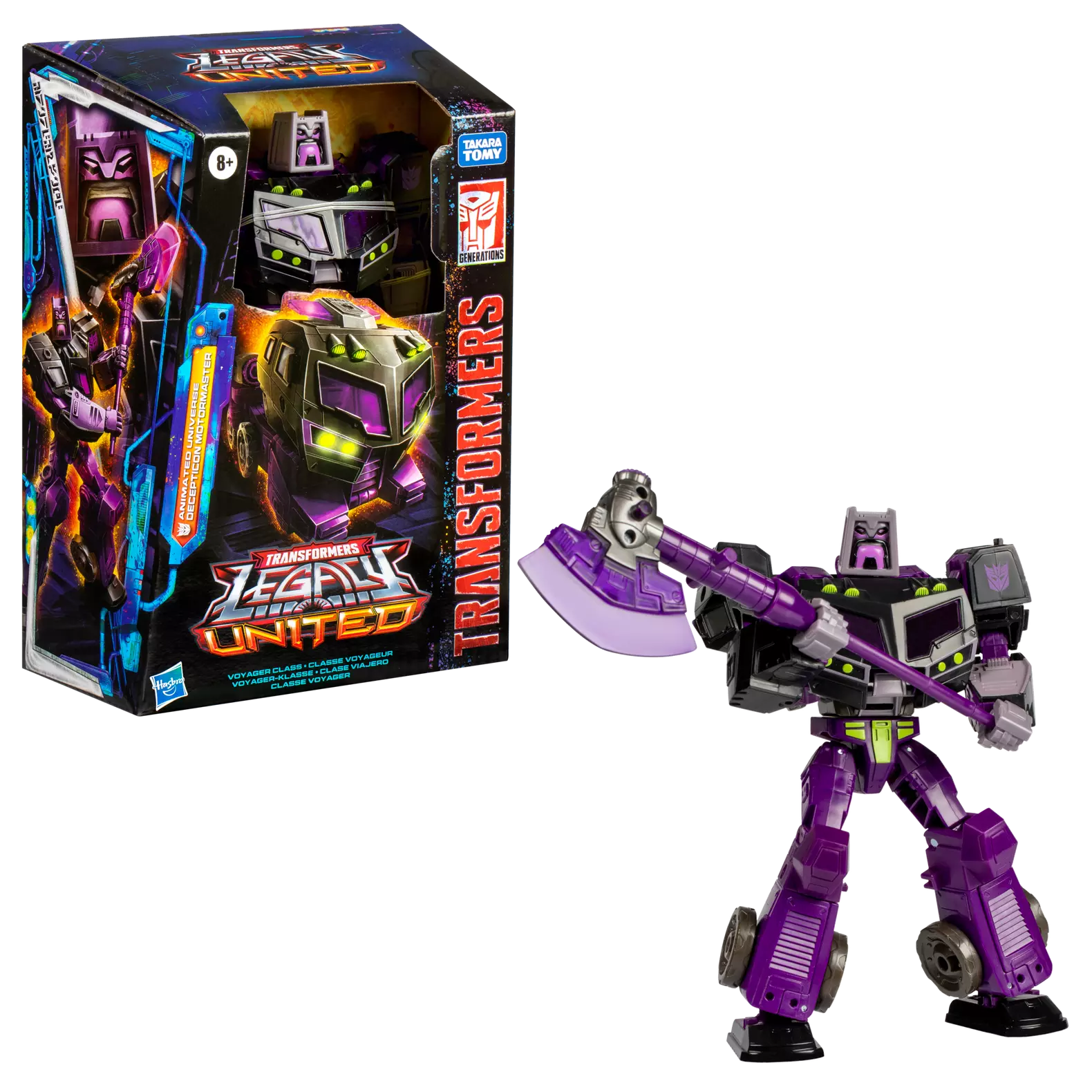 transformers generations legacy united voyageur decepticon motormaster hasbro