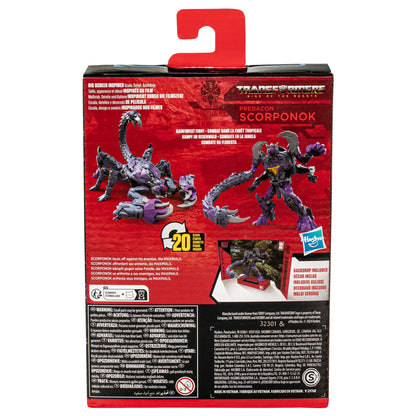 Transformers Generations Studio Series Deluxe 107 Predacon Scorponok