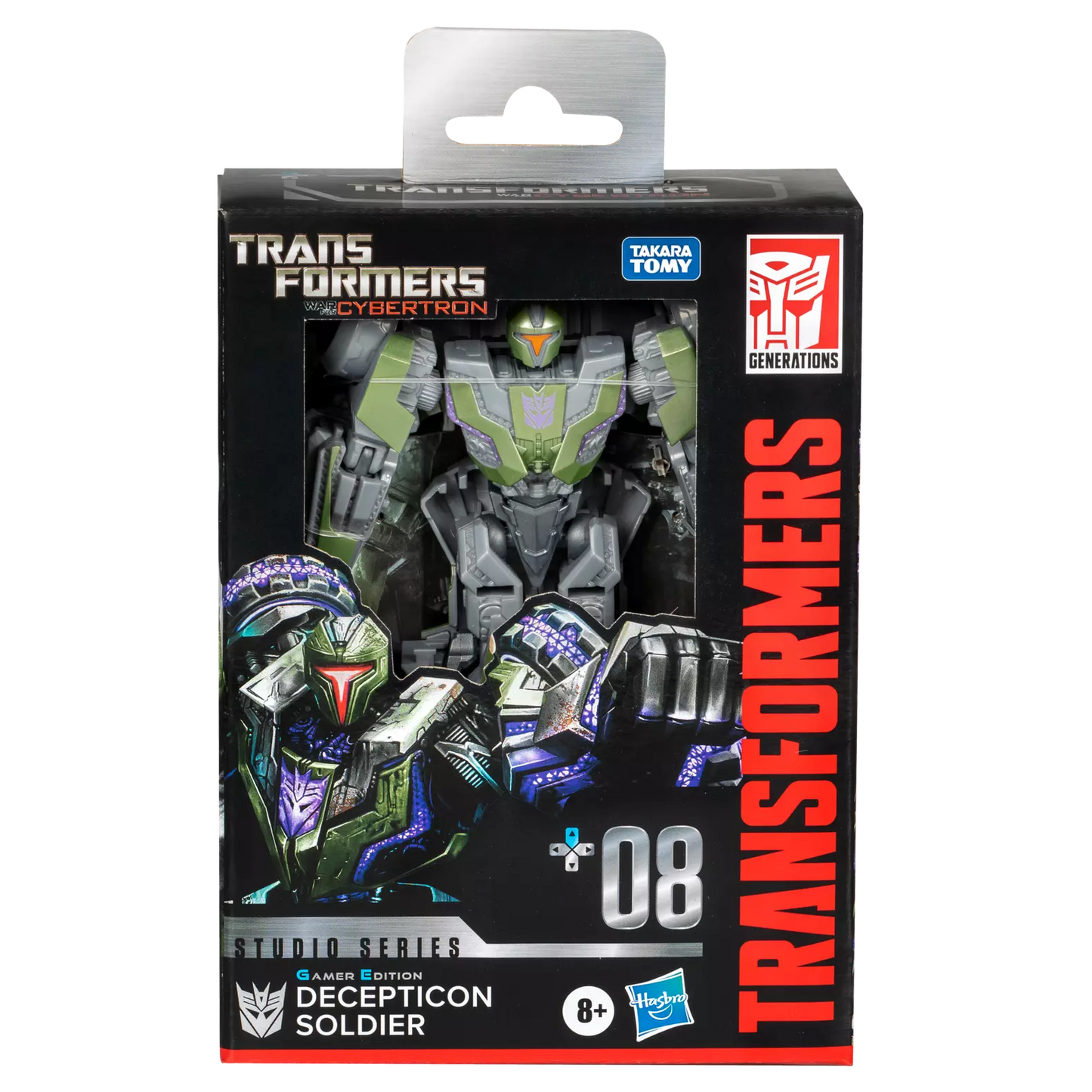 Transformers Generations Studio Series Deluxe 08 Soldat Decepticon