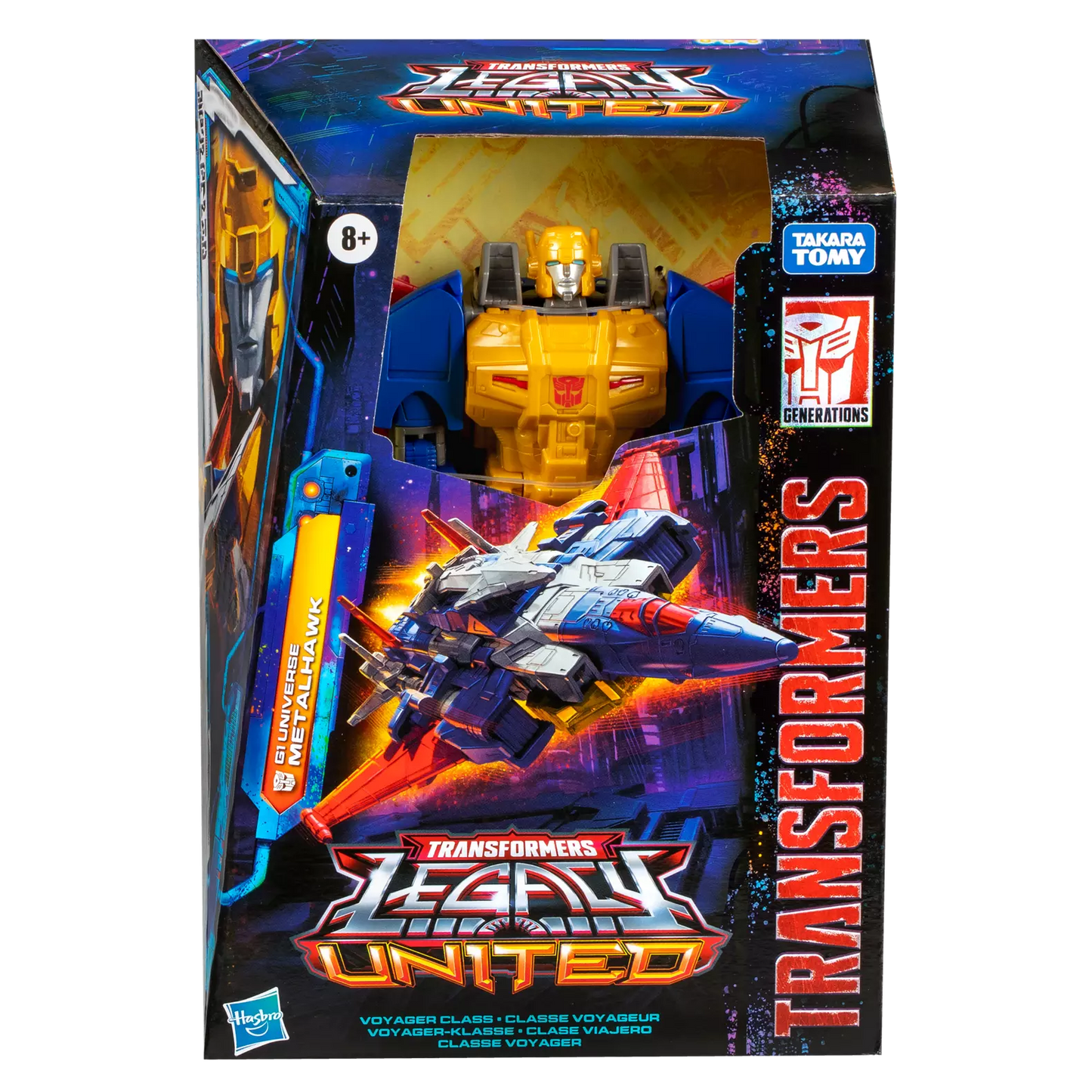 Transformers Generations Legacy United Voyager Class G1 Universe Metalhawk