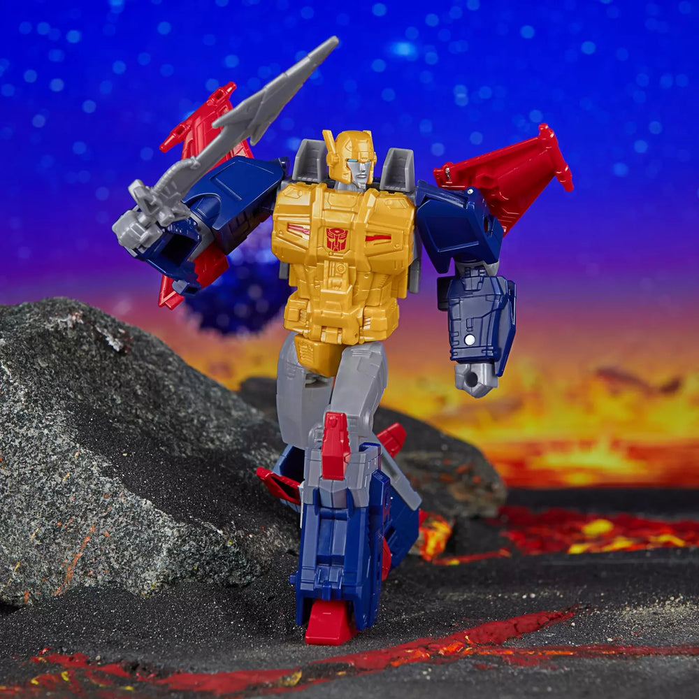 Transformers Generations Legacy United Voyageur Class G1 Universe Metalhawk