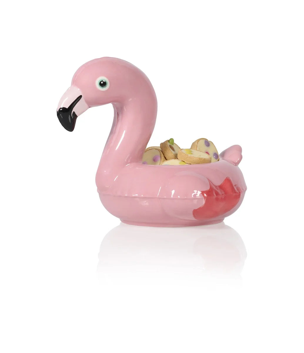 Pot Flamant Rose Flottant
