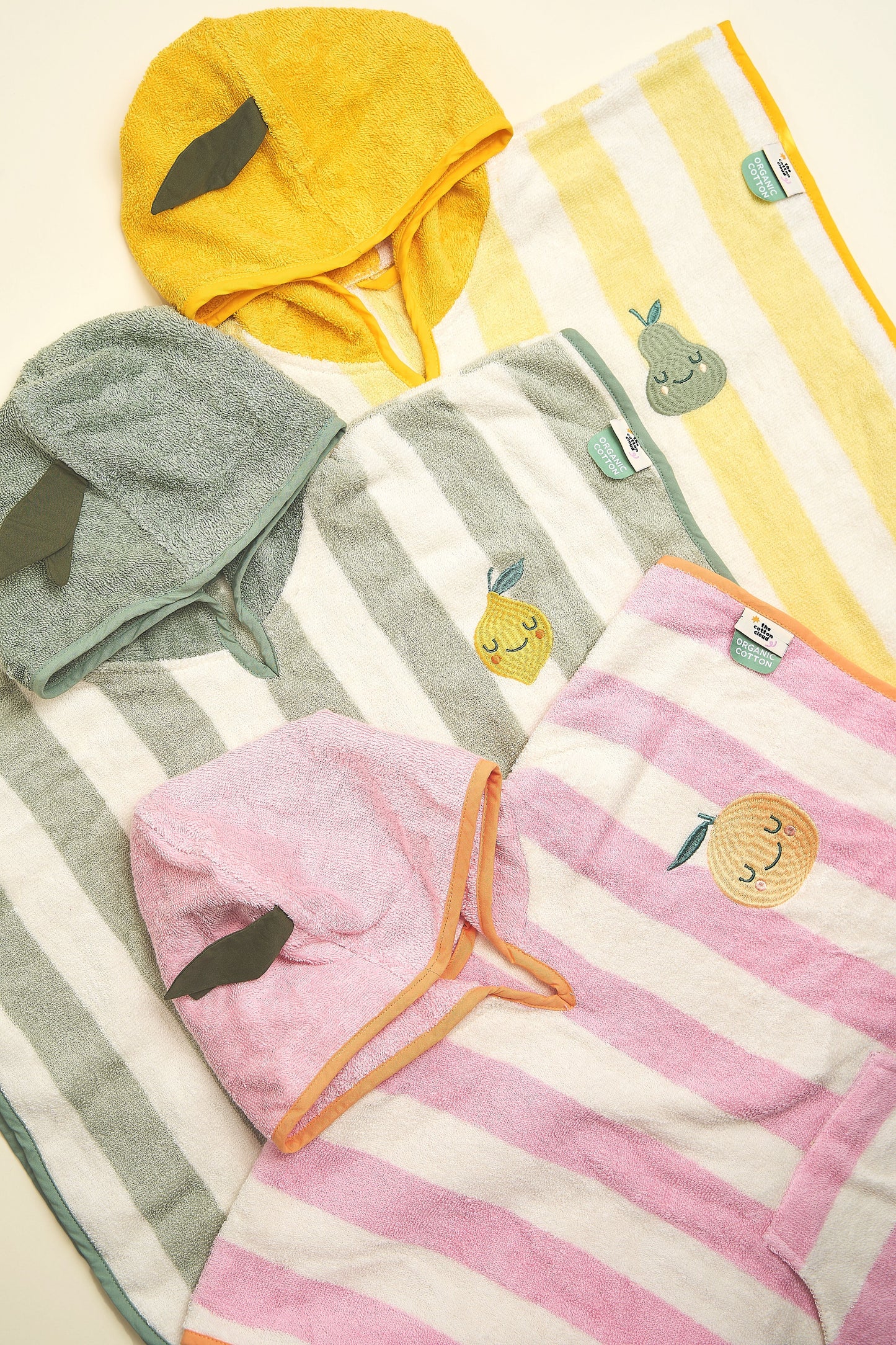 Lola Lemon Hooded Poncho