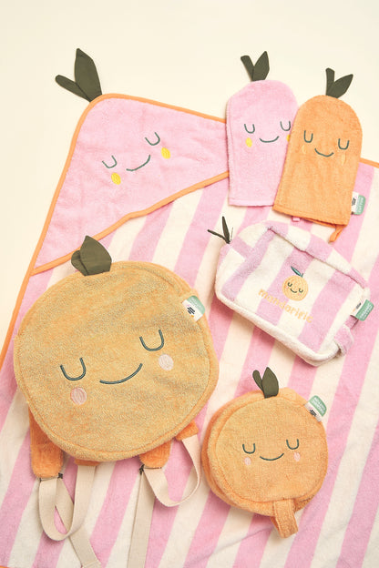 Set of mandarin washcloths