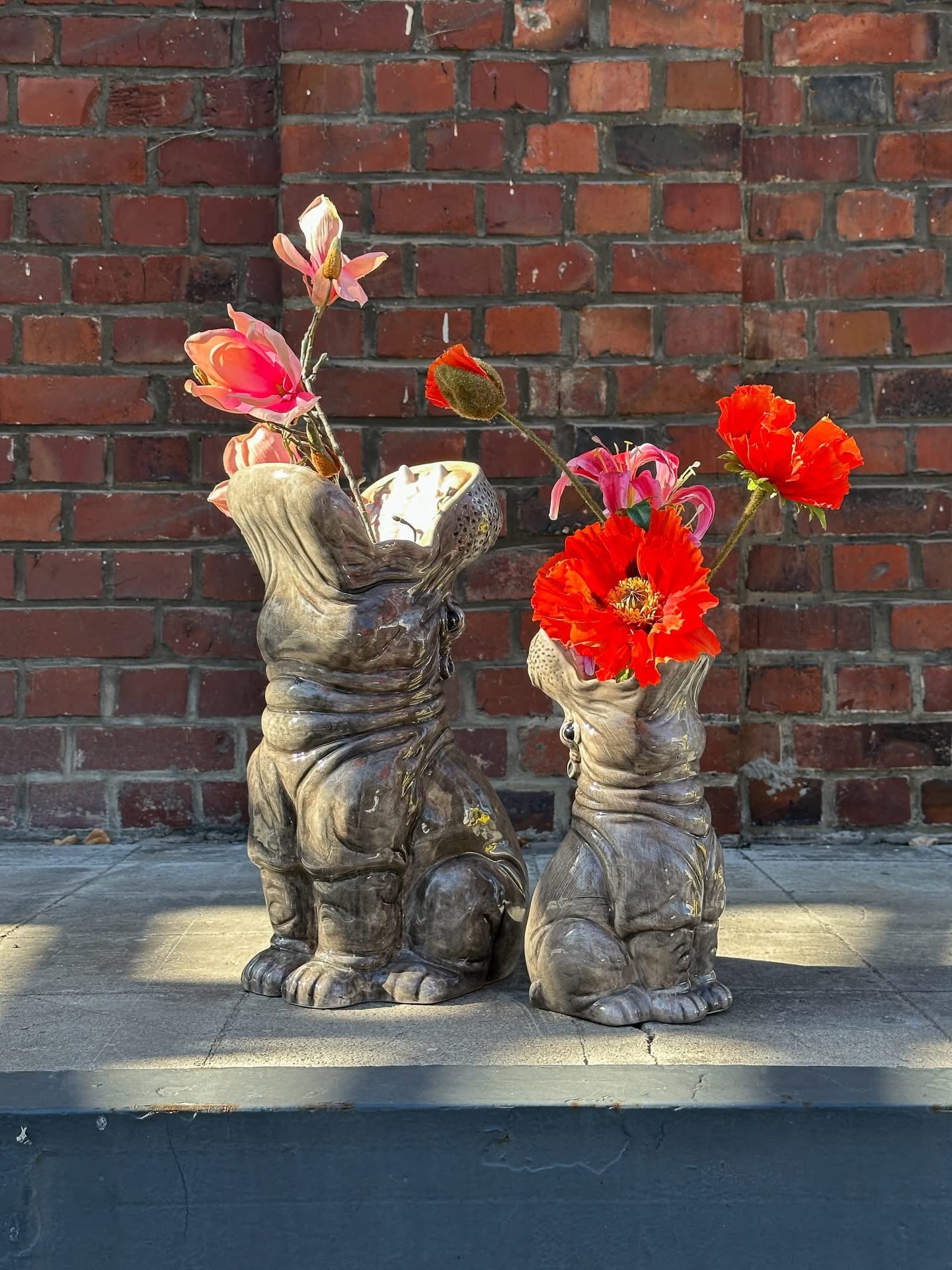 Small Hungry Hippo Vase