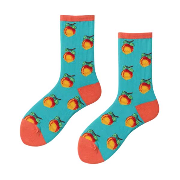 chaussettes peches