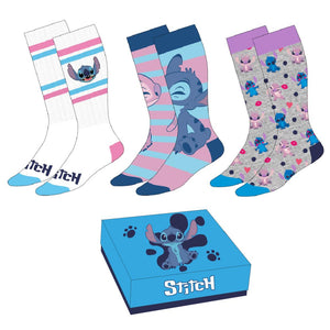 Pack de 3 Paires de Chaussettes Lilo & Stitch