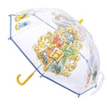 Ombrello trasparente per bambini di Harry Potter - Emblema di Hogwarts