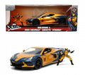 X-MEN - Wolverine e Chevrolet Corvette Stingray del 2020 - 1:24