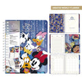 Agenda Hebdomadaire Disney - Non Daté + Intercalaires + Stickers