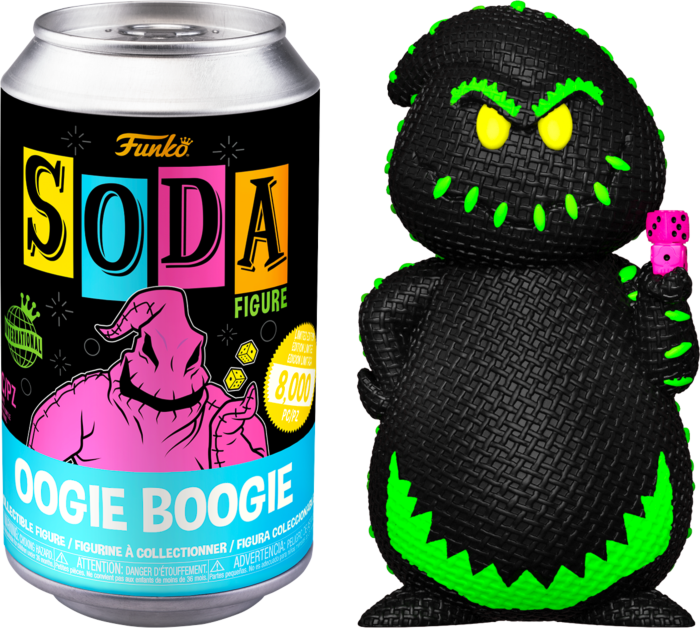 Vinyl SODA Oogie Boogie (Black Light)