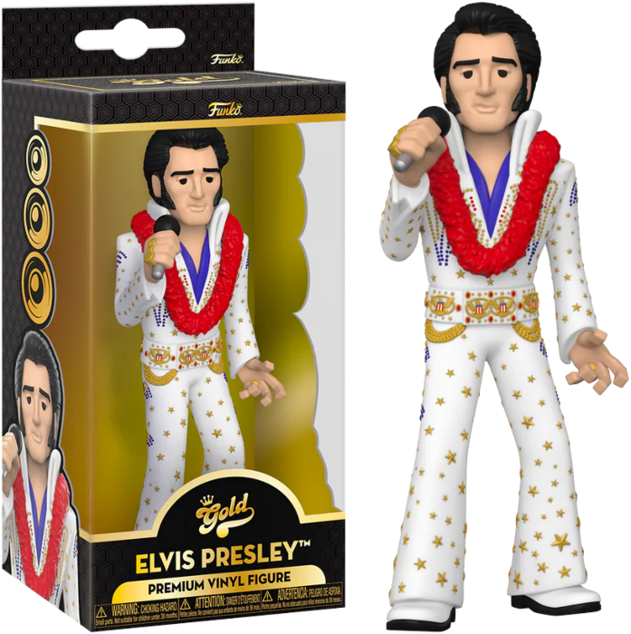 ELVIS - Figurine GOLD