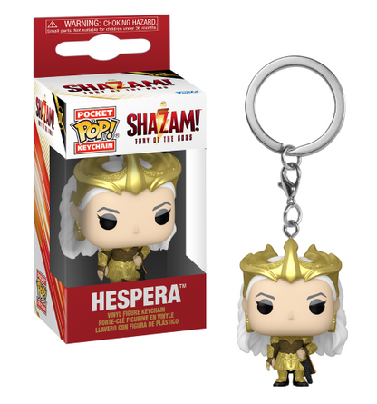 SHAZAM 2 Pocket Pop Keychains Hespera