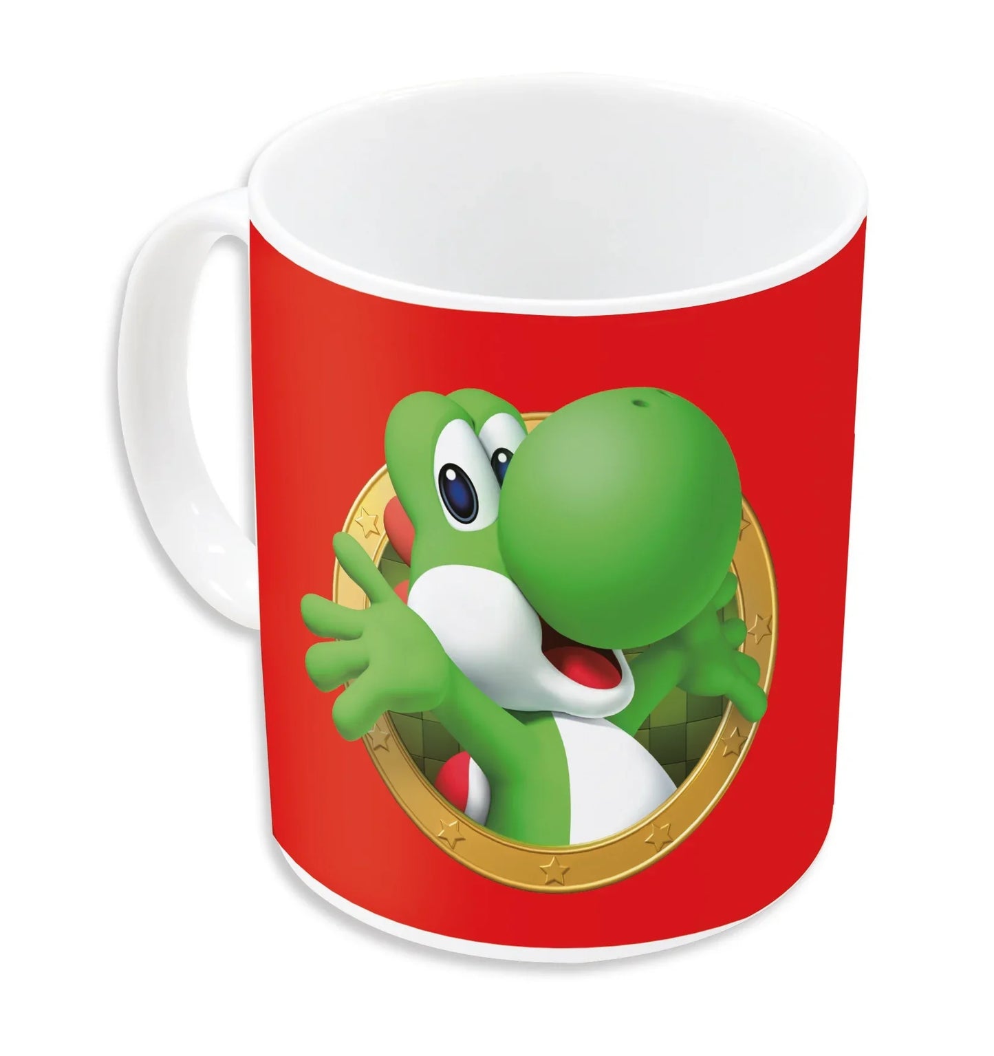 Super Mario Mug - Peach &amp; Yoshi - PRE-ORDER*
