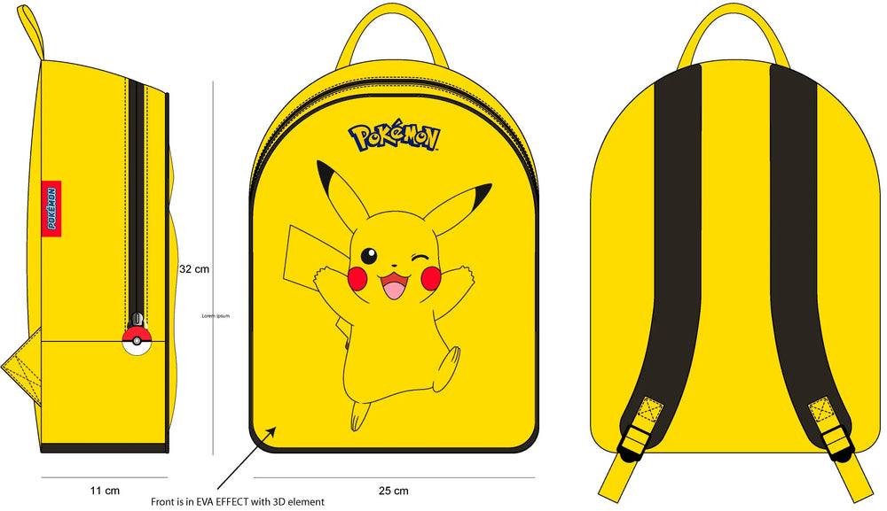Rucksack Pikachu
