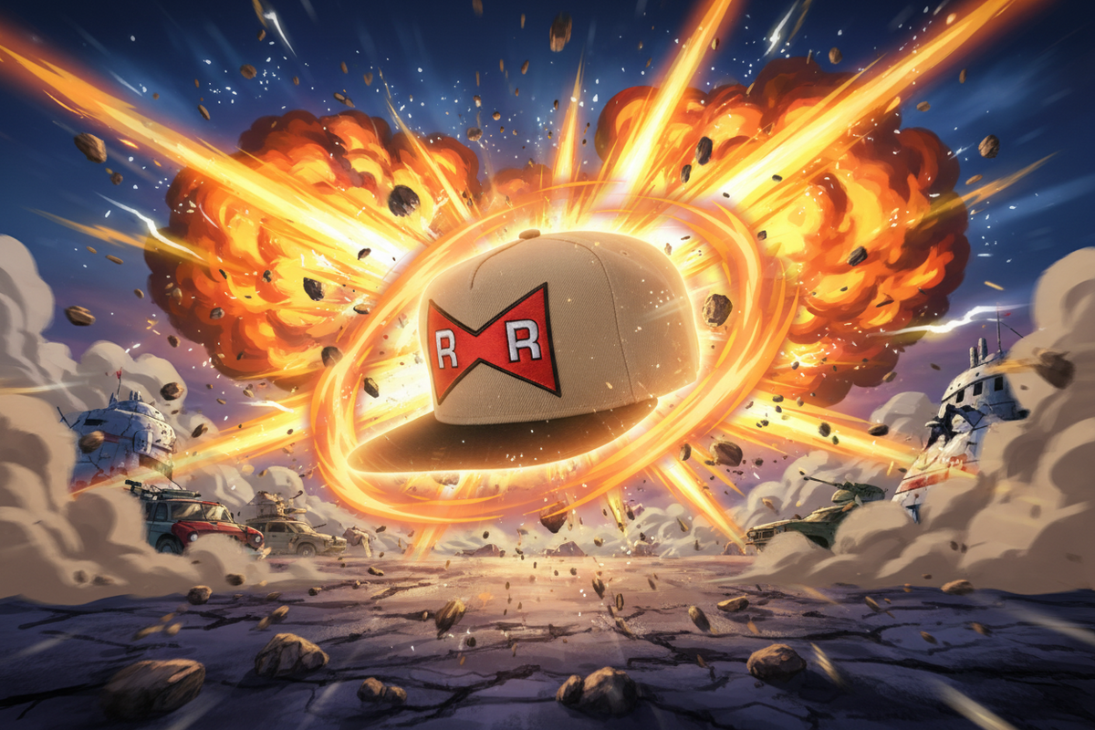 DRAGON BALL Z - Core OTP Rammy - Cappellino snapback ricamato