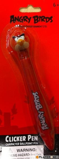 Stylo Angry Birds Rouge - Clicker Pens