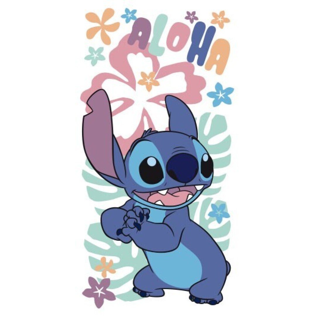 LILO & STITCH Aloha Serviette de Plage 100% Polyester 70x140cm